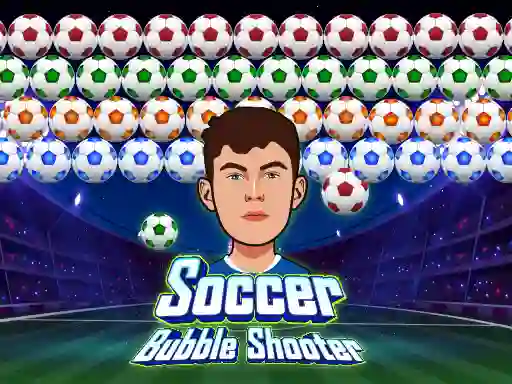Logħba Soccer Bubble Shooter onlajn