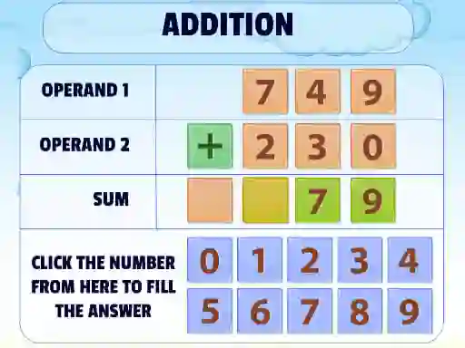 Logħba Addition Practice onlajn