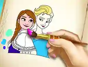 Logħba Ice Kingdom Coloring Book onlajn