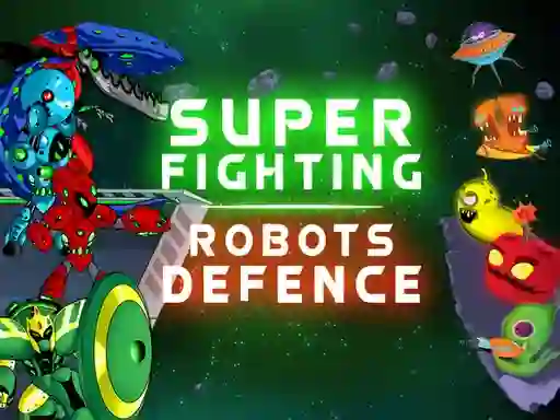 Logħba Super Fighting Robots Defense onlajn