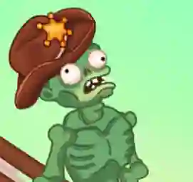 Logħba Cowboy Zombie onlajn