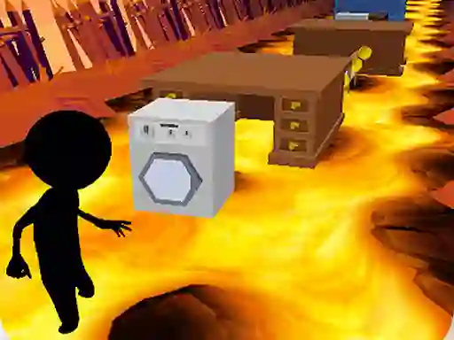 Logħba Floor Is Lava Runner onlajn