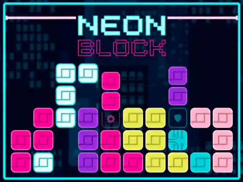 Logħba Neon Block onlajn
