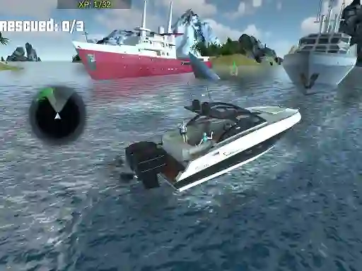 Logħba American Boat Rescue Simulator onlajn