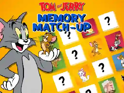 Logħba Tom and Jerry Memory Match Up onlajn