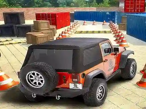 Logħba Ultimate Monster Jeep Parking Game onlajn