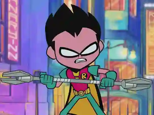 Logħba Teen Titans Go! Hidden Numbers onlajn