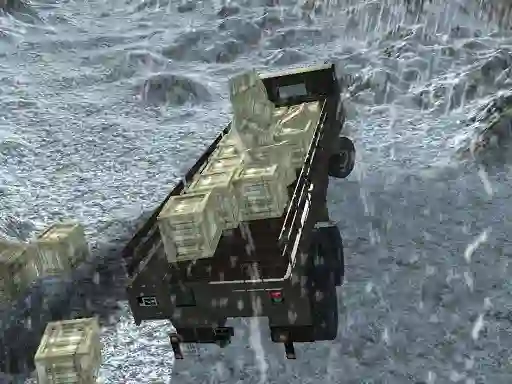 Logħba Cargo Truck Montain Simulator onlajn