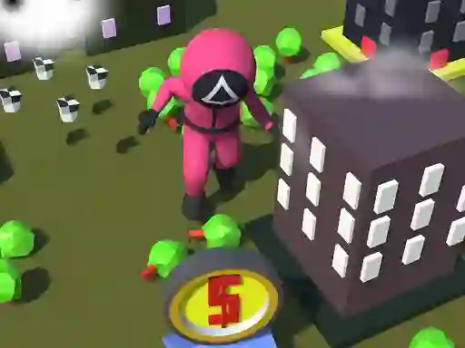 Logħba Squid Gamer City Destroyer onlajn