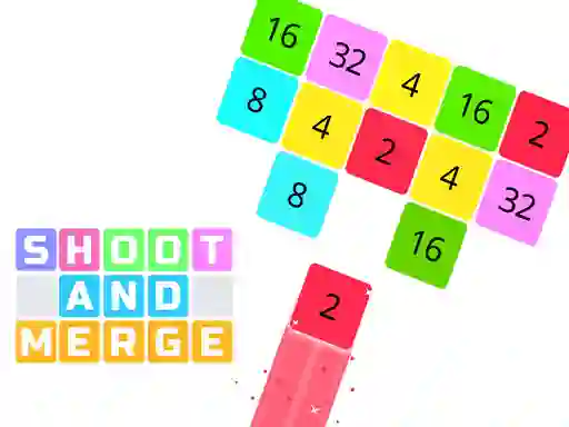 Logħba Shoot And Merge The Numbers onlajn