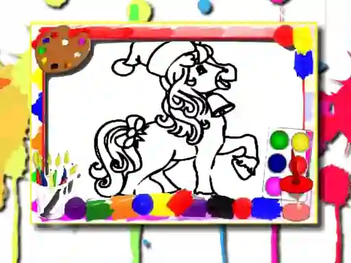 Logħba Horse Coloring Book onlajn