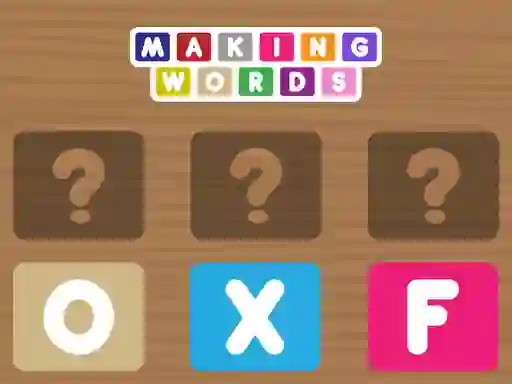 Logħba Making Words onlajn