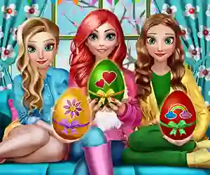 Logħba Princesses Easter Fun onlajn