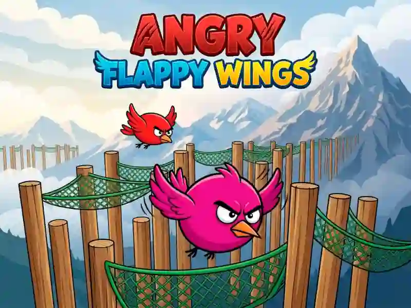 Logħba Angry Flappy Wings onlajn