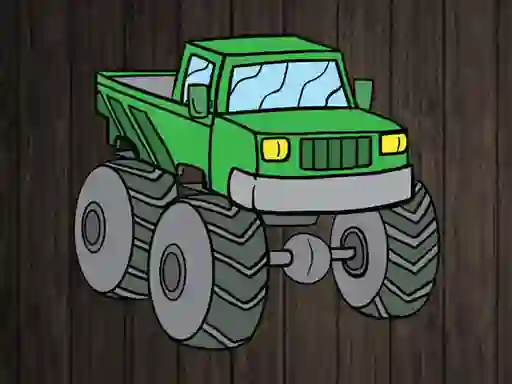 Logħba Monster Truck Jigsaw onlajn