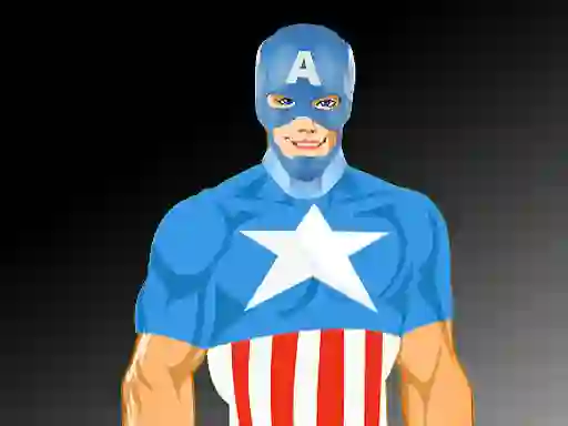 Logħba Captain America Dressup onlajn