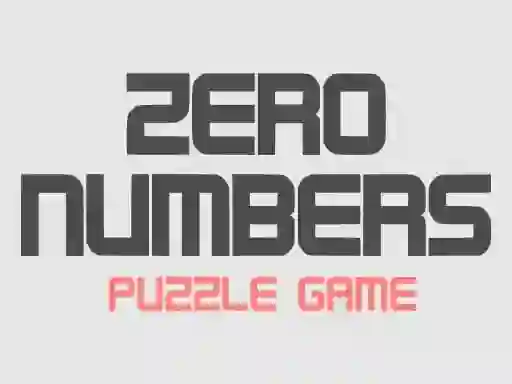 Logħba Zero Numbers Puzzle Game onlajn