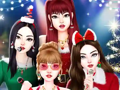 Logħba Black Pink Christmas Concert onlajn