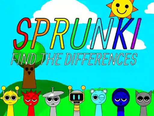 Logħba Sprunki Find The Differences onlajn