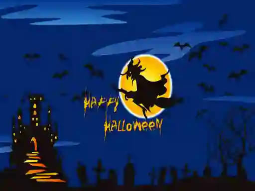 Logħba Halloween Spot Difference onlajn