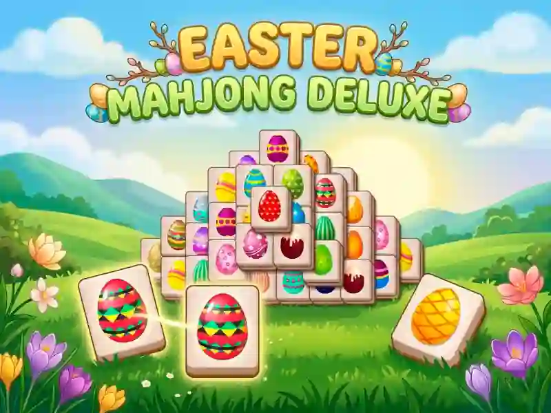 Logħba Easter mahjong deluxe onlajn