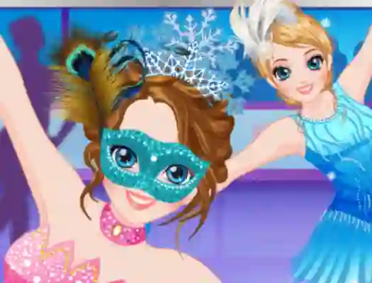 Logħba Ice Skater Princess Dressup onlajn