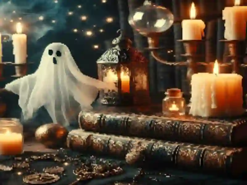 Logħba Ghostly Spell Secrets Jigsaw onlajn