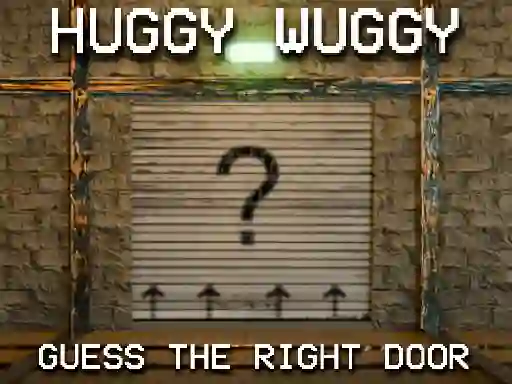 Logħba Huggy Wuggy Guess the right door onlajn