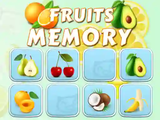 Logħba Fruits Memory onlajn