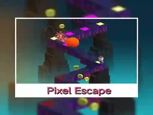 Logħba Pixel Escape onlajn