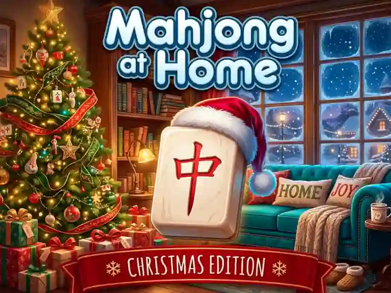 Logħba Mahjong At Home Xmas Edition onlajn