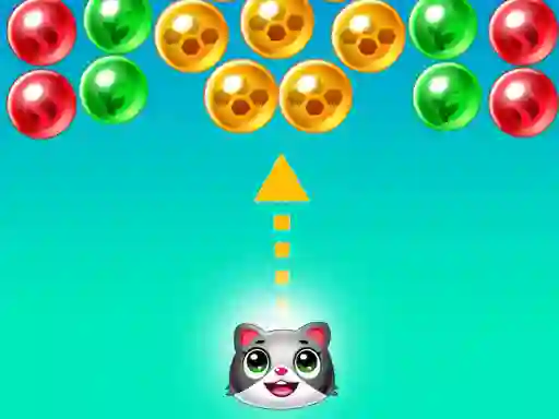 Logħba Save the cats Bubble shooter onlajn