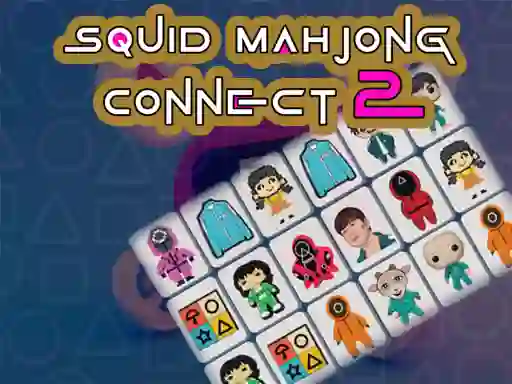 Logħba Squid Mahjong Connect 2 onlajn