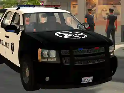 Logħba American Police Suv Simulator onlajn