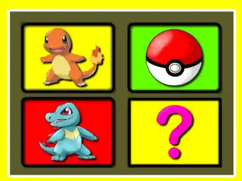 Logħba Pokemon Memory Time onlajn