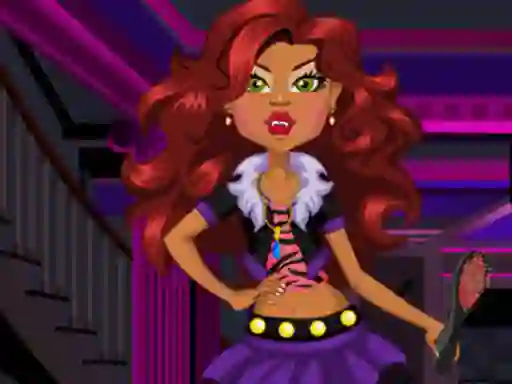 Logħba Monster Wolf Flirting Dressup onlajn