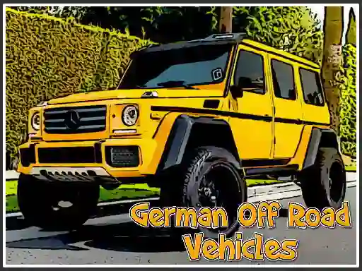 Logħba German Off Road Vehicles onlajn