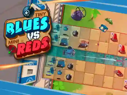 Logħba Tiny Blues Vs Mini Reds onlajn