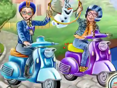 Logħba Princess Scooter Ride onlajn