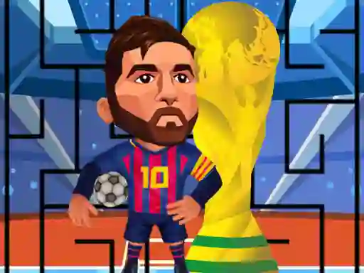 Logħba Messi in a maze onlajn