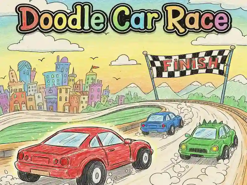 Logħba Doodle Car Race onlajn