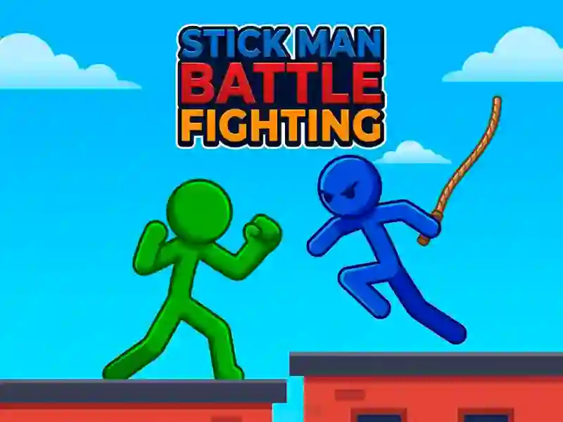 Logħba Stick Man Battle Fighting onlajn