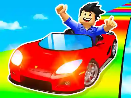 Logħba Epic Car Stunt Race Obby onlajn