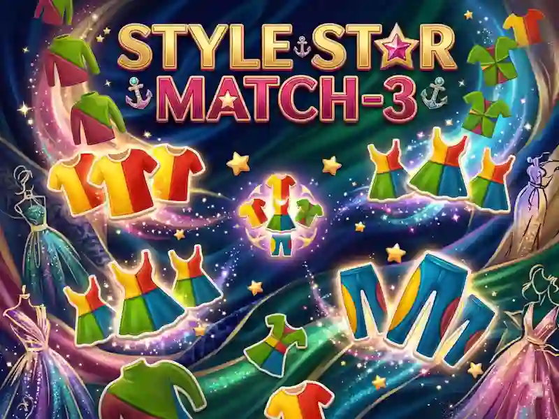 Logħba Style Star Match-3 onlajn