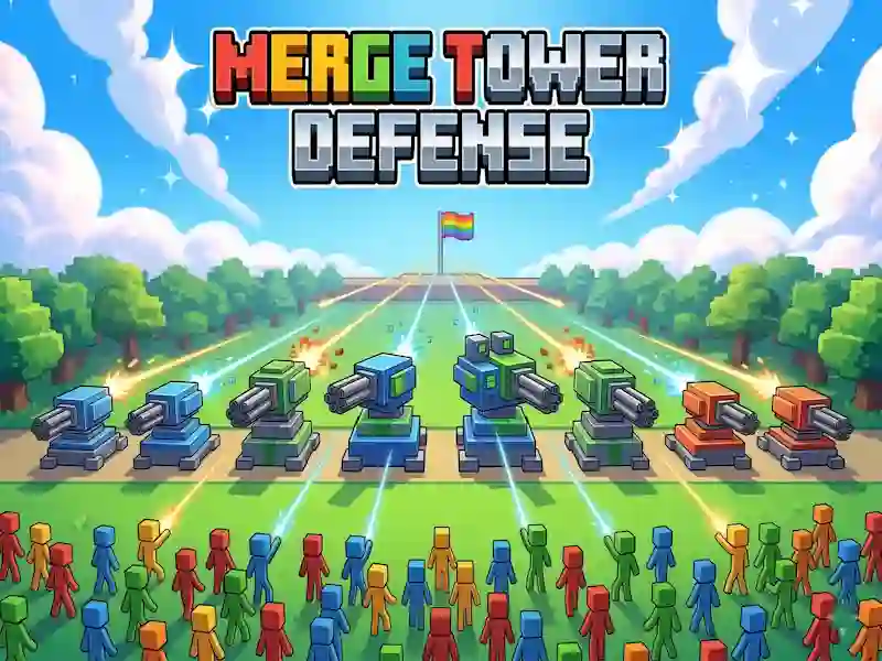 Logħba Merge Tower Defense onlajn