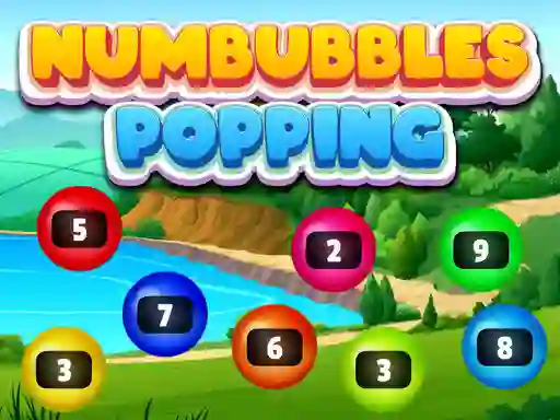 Logħba Numbubbles Popping onlajn