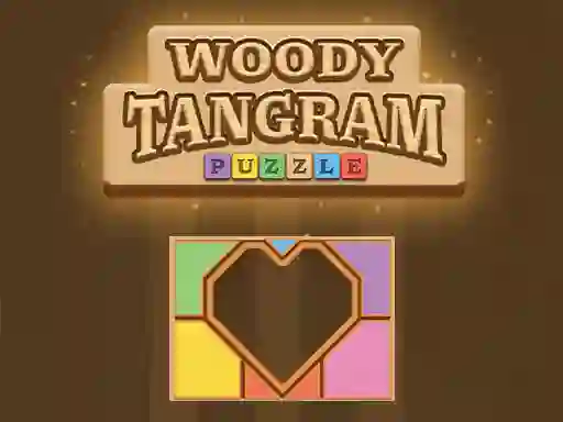 Logħba Woody Tangram Puzzle onlajn