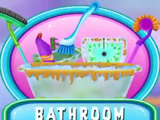 Logħba Bathroom Clean Up onlajn