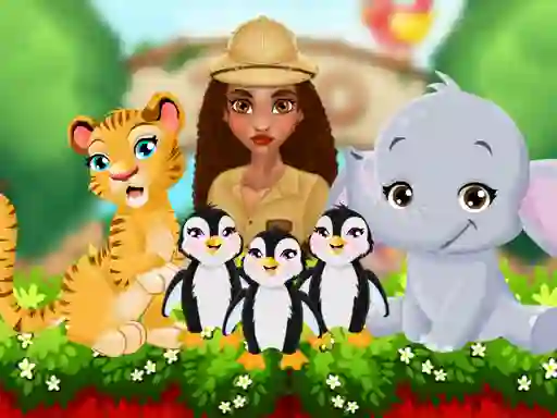 Logħba Moana Cute Zoo onlajn