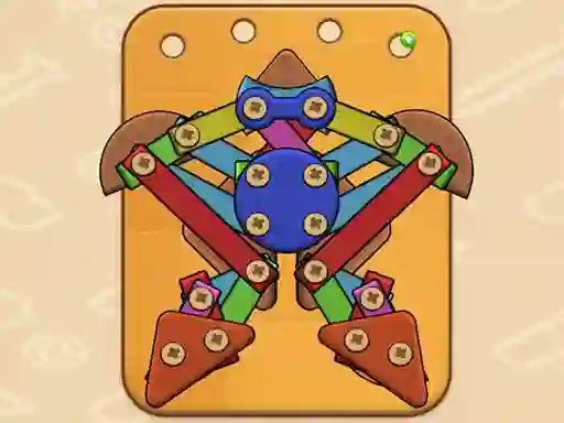 Logħba Wood & Screw Puzzle onlajn